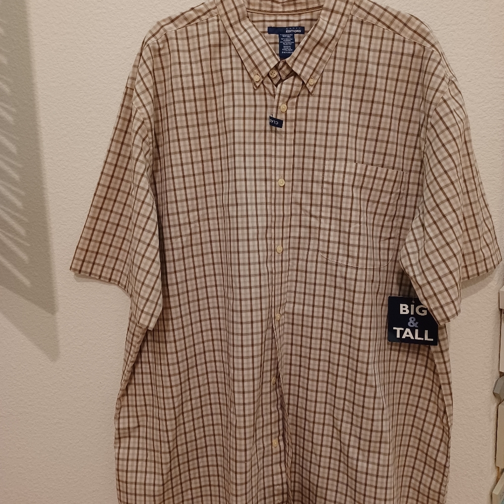 Basic editions Men's shirt 2xl Big & Tall